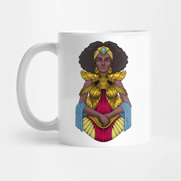 Goddess of the Yoruba religion - Oshun by Modern Medieval Design